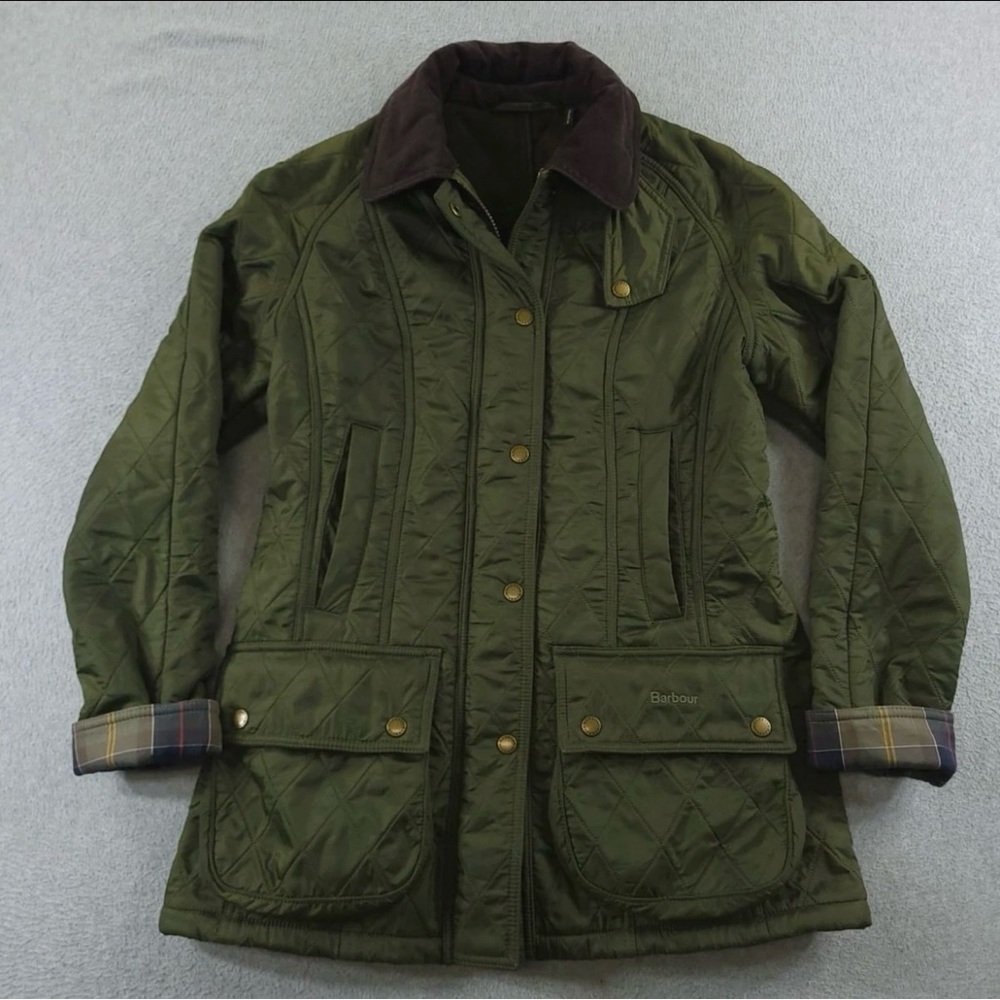 Barbour Women's Utility Jacket - Forest Green